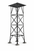 6m Steel Water Tank Stand